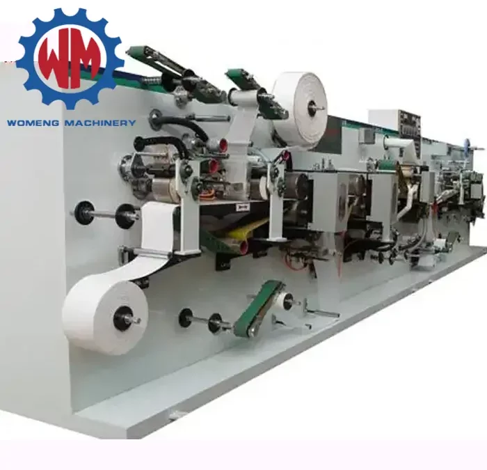 Automatic Sanitary Napkin Making Machines With Branded Full Servo For Sale By WOMENG